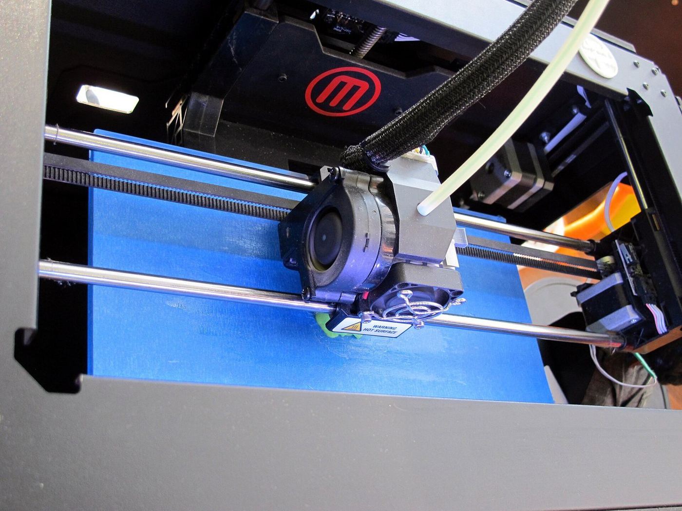 Printing a prototype in the TCI workshop