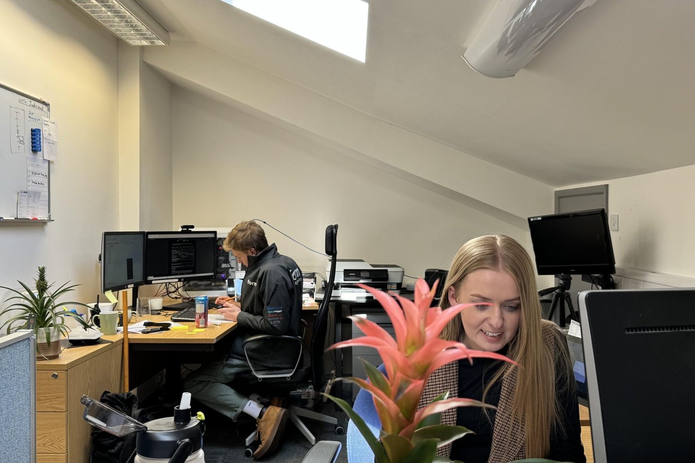 The TCI office team at work